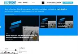 Sites similar to holysmoke.org