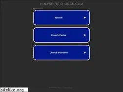 Sites similar to holyspiritchurch.com