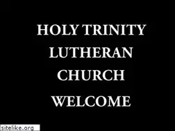 Sites similar to holytrinity-lutheran.com