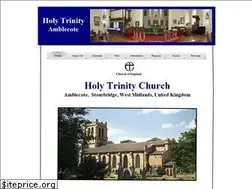 Sites similar to holytrinityamblecote.org.uk