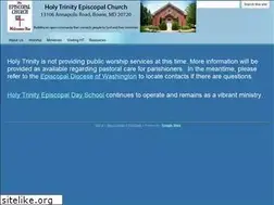 Sites similar to holytrinitybowie.edow.org