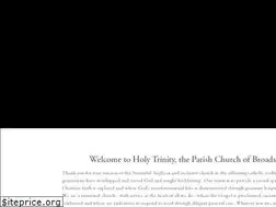Sites similar to holytrinitybroadstairs.com