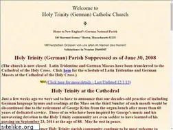 Sites similar to holytrinitygerman.org