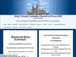 Sites similar to holytrinityofcornhill.org