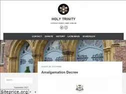 Sites similar to holytrinitysj.com