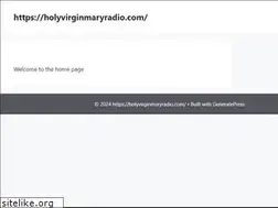 Sites similar to holyvirginmaryradio.com