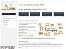 Sites similar to holz-bauplan.de