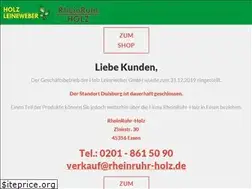 Sites similar to holz-leineweber.de