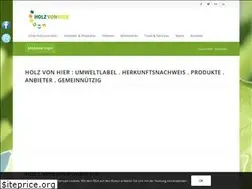 Sites similar to holz-von-hier.eu