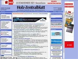 Sites similar to holz-zentralblatt.com