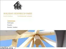Sites similar to holzbau-hendrich.de