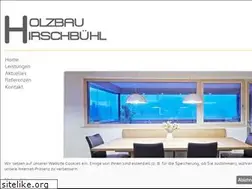 Sites similar to holzbau-hirschbuehl.com
