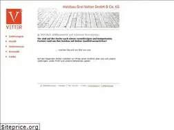 Sites similar to holzbau-vetter.de