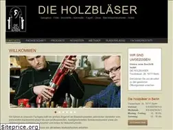 Sites similar to holzblaeser.com