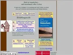 Sites similar to holzfragen.de