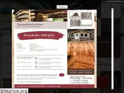 Sites similar to holzhandel-hahn.de