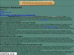 Sites similar to holzhandelszentrale.ch