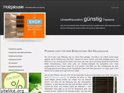 Sites similar to holzjalousie.net