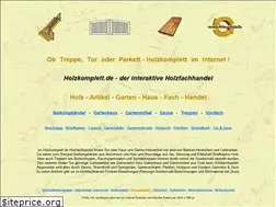Sites similar to holzkomplett.de