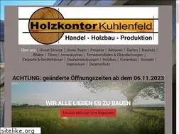 Sites similar to holzkontor-kuhlenfeld.de