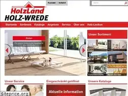Sites similar to holzland-wrede.de