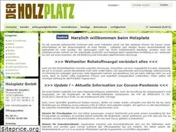 Sites similar to holzplatz.de