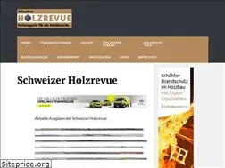 Sites similar to holzrevue.ch
