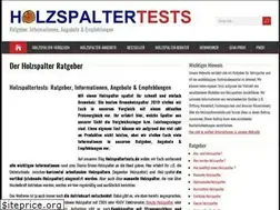 Sites similar to holzspaltertests.de