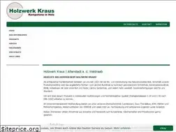 Sites similar to holzwerk-kraus.de