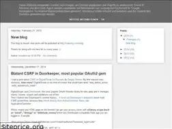 Sites similar to homakov.blogspot.com