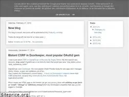 Sites similar to homakov.blogspot.ru