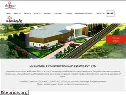 Sites similar to hombalegroup.com