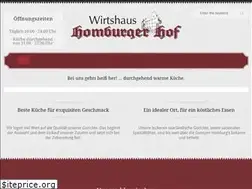 Sites similar to homburger-wirtshaus.de