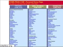 Sites similar to home-page.com