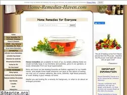 Sites similar to home-remedies-haven.com
