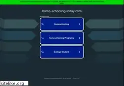Sites similar to home-schooling-today.com