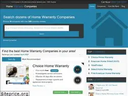 Sites similar to home-warranty-companies.com
