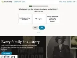 Sites similar to home.ancestry.com