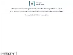 Sites similar to home.bi.no
