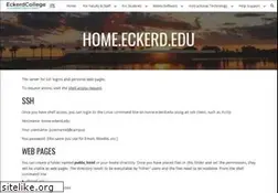 Sites similar to home.eckerd.edu