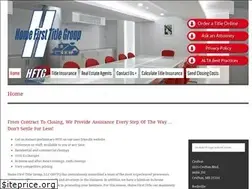 Sites similar to home1sttitle.net