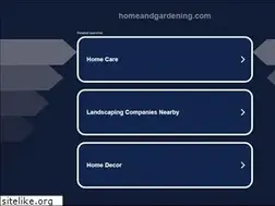Sites similar to homeandgardening.com