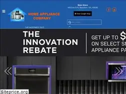 Sites similar to homeapplianceco.net