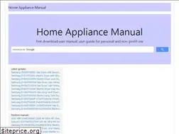 Sites similar to homeappliancemanual.com