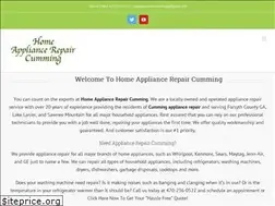 Sites similar to homeappliancerepaircumming.com