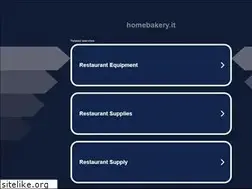 Sites similar to homebakery.it
