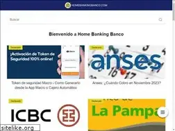 Sites similar to homebankingbanco.com