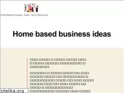 Sites similar to homebasedbusiness.co.in