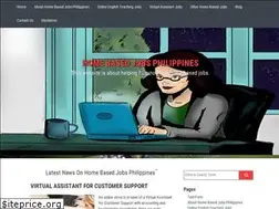 Sites similar to homebasedjobsphilippines.net