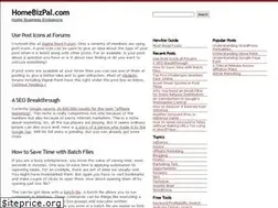 Sites similar to homebizpal.com